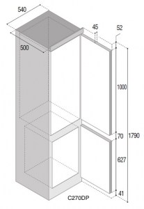dimensions c270dp
